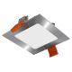APLED - Infälld LED badrumsbelysning SQUARE LED/3W/230V IP41 85x85 mm