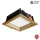 APLED - LED infälld belysning SQUARE WOODLINE LED/6W/230V 3000K 12x12 cm ek massivt trä