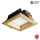 APLED - LED infälld belysning SQUARE WOODLINE LED/6W/230V 3000K 12x12 cm tall massivt trä