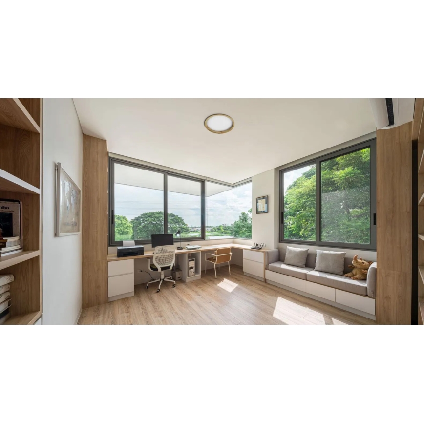 APLED - LED infälld belysning RONDO WOODLINE LED/18W/230V 3000K diameter 26 cm tall massivt trä