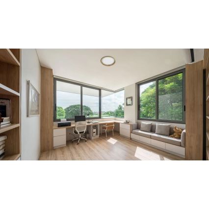 APLED - LED infälld belysning RONDO WOODLINE LED/18W/230V 4000K diameter 26 cm tall massivt trä