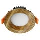 APLED - LED infälld belysning RONDO WOODLINE LED/3W/230V 3000K diameter 9 cm ask massivt trä