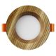 APLED - LED infälld belysning RONDO WOODLINE LED/3W/230V 3000K diameter 9 cm ask massivt trä