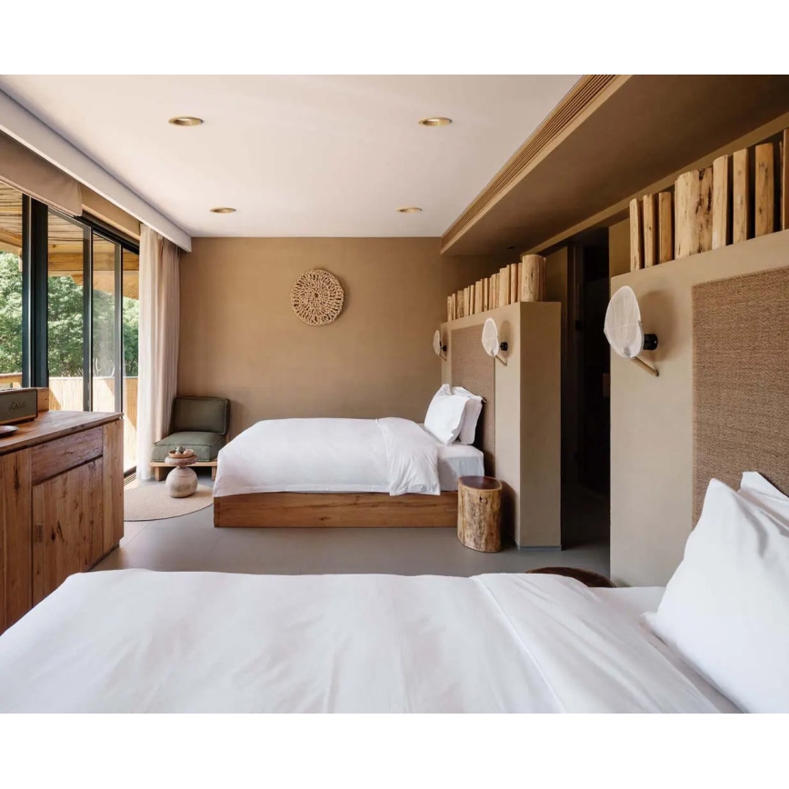 APLED - LED infälld belysning RONDO WOODLINE LED/3W/230V 4000K diameter 9 cm tall massivt trä