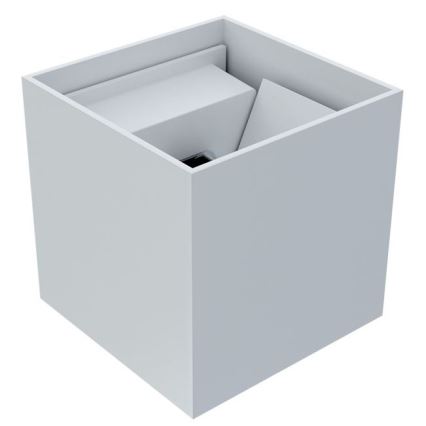 APLED - LED Utomhus Väggbelysning CUBE 2xLED/3W/230V IP65