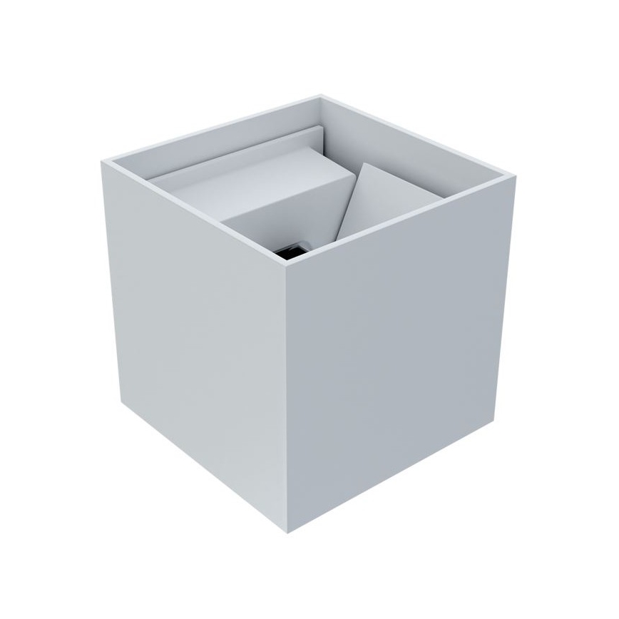 APLED - LED Utomhus Väggbelysning CUBE 2xLED/3W/230V IP65