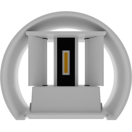 APLED - LED Utomhus Väggbelysning OVAL 2xLED/3W/230V IP65