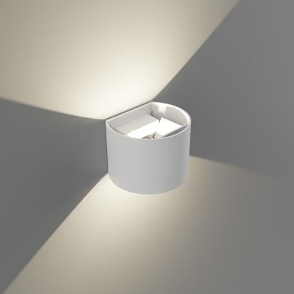 APLED - LED Utomhus Väggbelysning OVAL 2xLED/3W/230V IP65