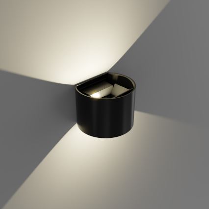 APLED - LED Utomhus Väggbelysning OVAL 2xLED/3W/230V IP65