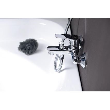 Aqualine - Badkarsblandare LOTTA blank krom