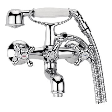 Aqualine - Badkarsset VICTORIA RETRO polerad krom