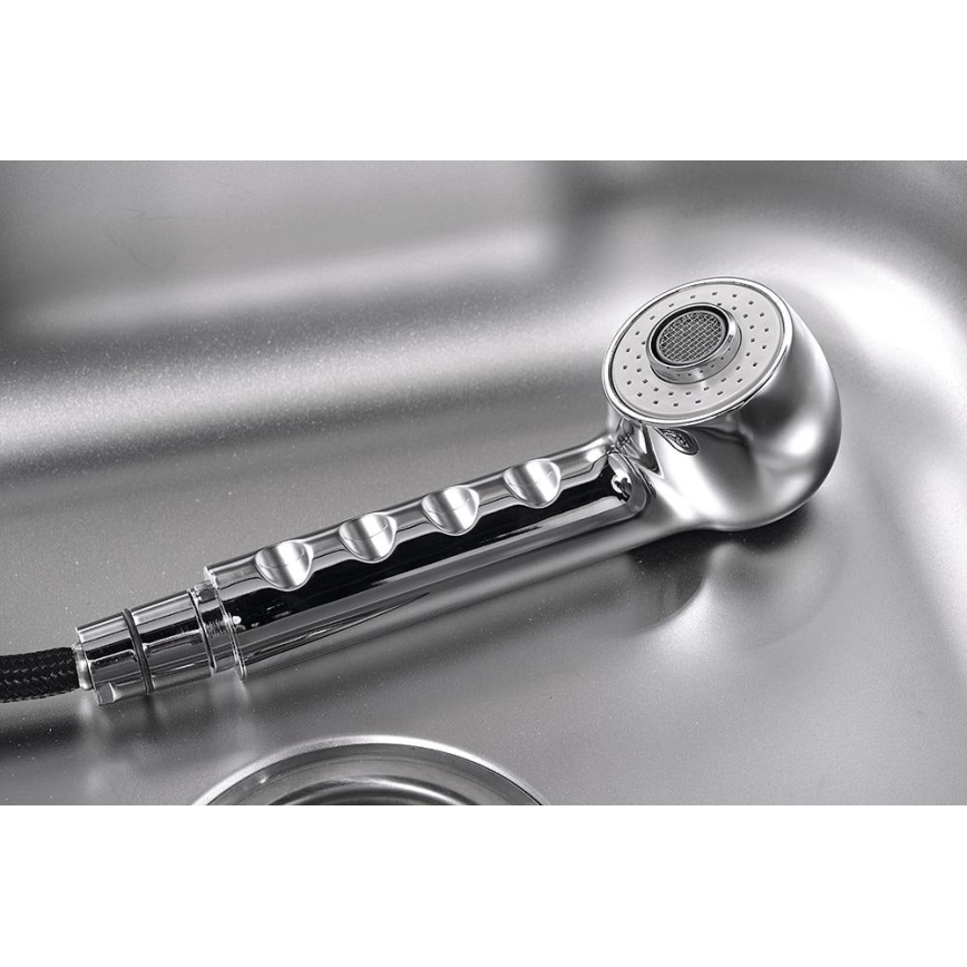 Aqualine - Diskbänksblandare KASIOPEA 20 cm, polerad krom