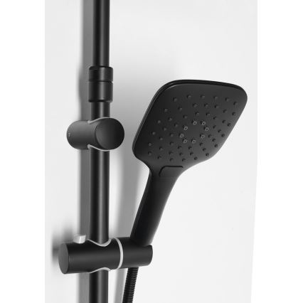 Aqualine - Dusch set KERA matt svart