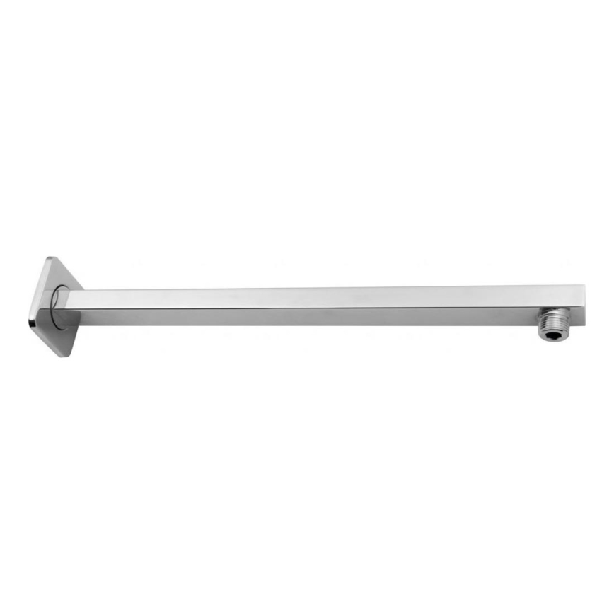 Aqualine - Duscharm vinklat 40,4 cm skinande krom