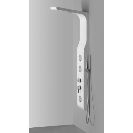 Aqualine - Duschpanel YUKI matt vit