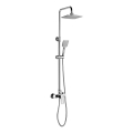 Aqualine - Duschset med blandare FACTOR blank krom