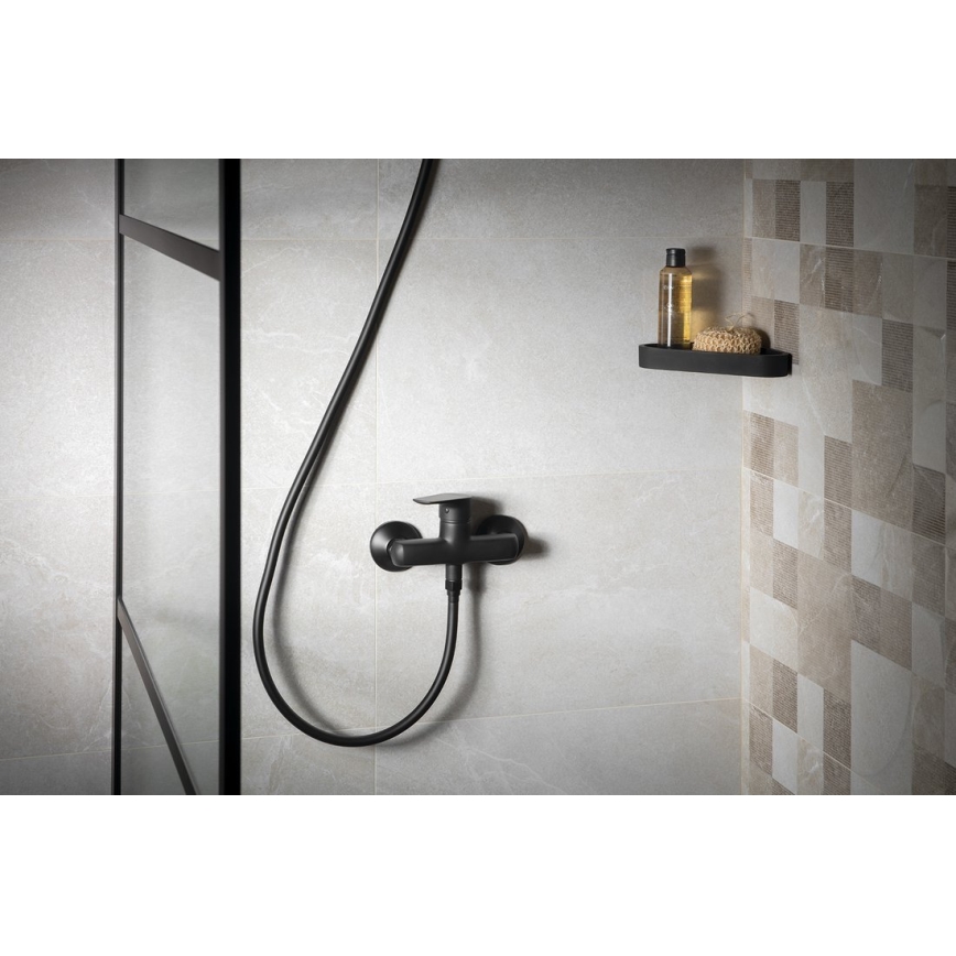 Aqualine - Dushkran LOTTA matt svart