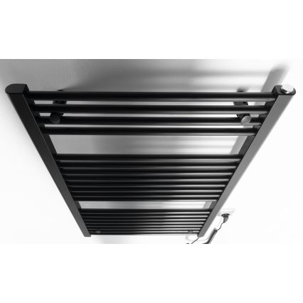 Aqualine - Elektrisk badrumsradiator DIRECT-E 400W 96x60 cm matt svart