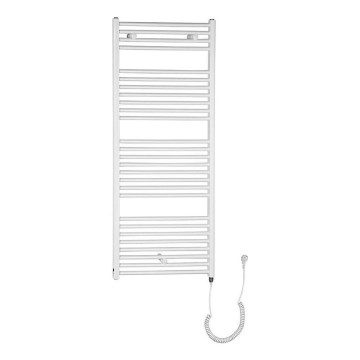Aqualine - Elektrisk badrumsradiator DIRECT-E 600W 132x60 cm vit