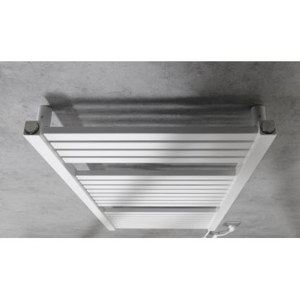 Aqualine - Elektrisk för badrum element TONDI-E 300W/230V 97 cm vit rak