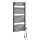 Aqualine - Elektrisk handdukstork för badrum DIRECT-E 600W 132x60 cm matt svart