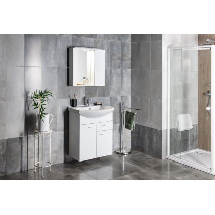 Aqualine - Infällt tvättställ ZERO 65x46 cm keramik/vit