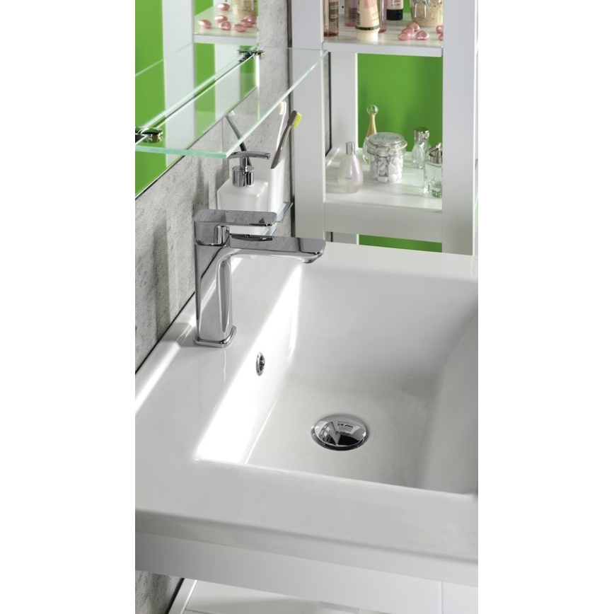 Aqualine - Kran till handfat FACTOR skinande krom