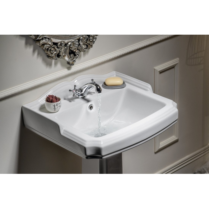 Aqualine - Kran till handfat VICTORIA skinande krom