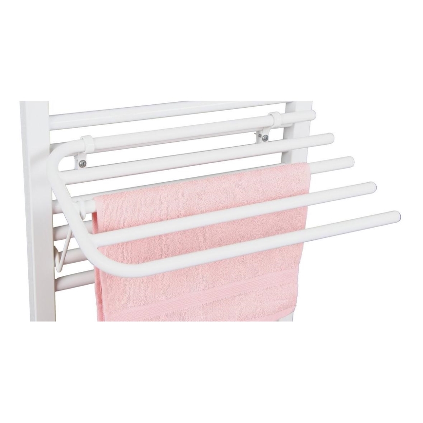 Aqualine - Towel skena för heating element 60 cm vit