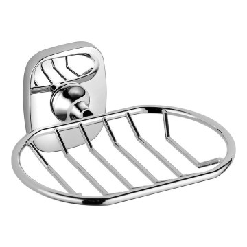 Aqualine - Väggmonterad tvålskål RUMBA skinande krom