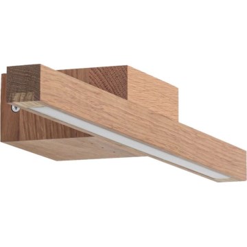 AQUAVIVA LED-spegelbelysning för badrum, 6 W, 230 V, 40 cm, IP44, ek
