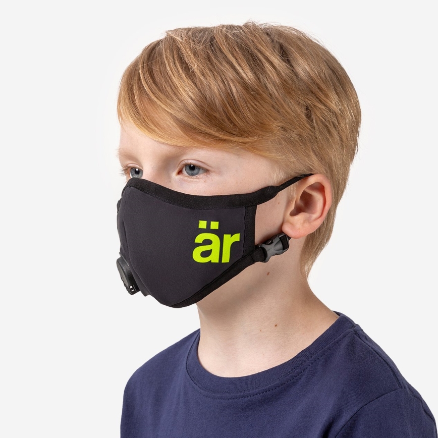 ÄR Andningsskydd mot virus – stor Logo Barn – ViralOff 99% –effektivare än FFP2
