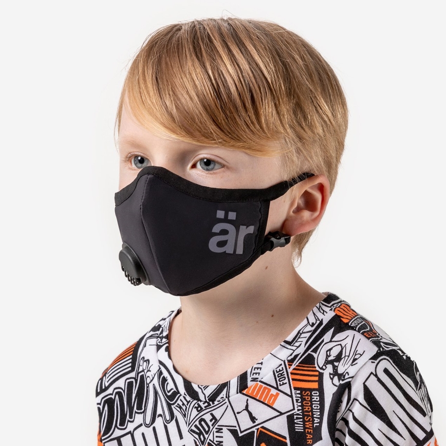 ÄR Andningsskydd mot virus – stor Logo Barn – ViralOff 99% –effektivare än FFP2