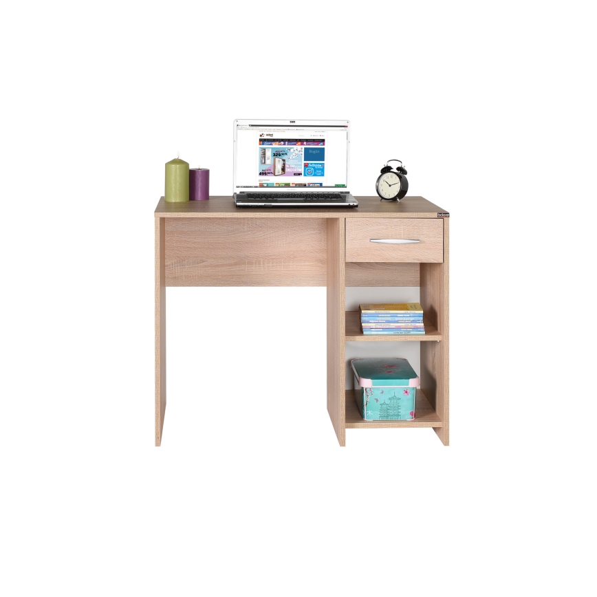 Arbetsbord 75x90 cm brun