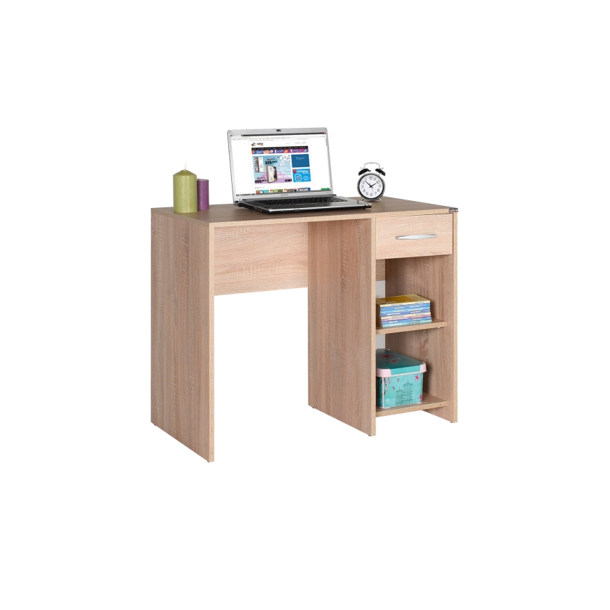 Arbetsbord 75x90 cm brun