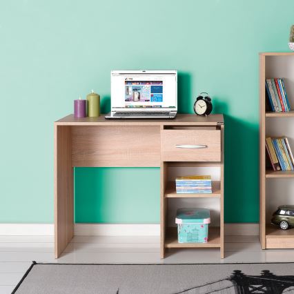 Arbetsbord 75x90 cm brun