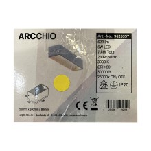 Arcchio - LED Väggbelysning KARAM LED/6W/230V