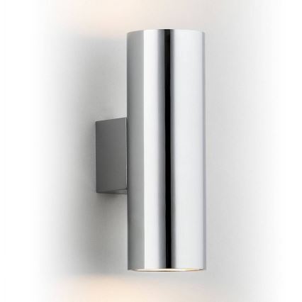 Argon 0912 - Vägglampa MITOS 2xGU10/5W/230V skinande krom