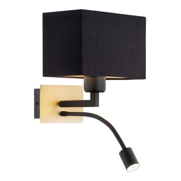 Argon 1041 - LED Vägglampa  BILL 1xE27/15W/230V + LED/4,5W