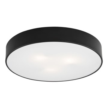 Argon 1186 - Taklampa DARLING 3xE27/15W/230V Ø 45 cm svart