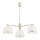 Argon 1488 - Pendelkrona MARBELLA 3xE27/15W/230V mässing