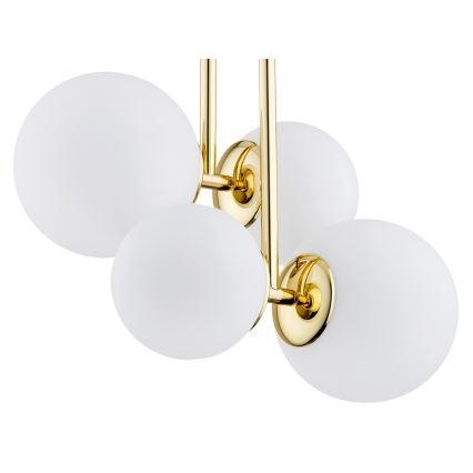 Argon 1743 - Upphängningsbar Ljuskrona  MORITZ 4xE27/15W/230V