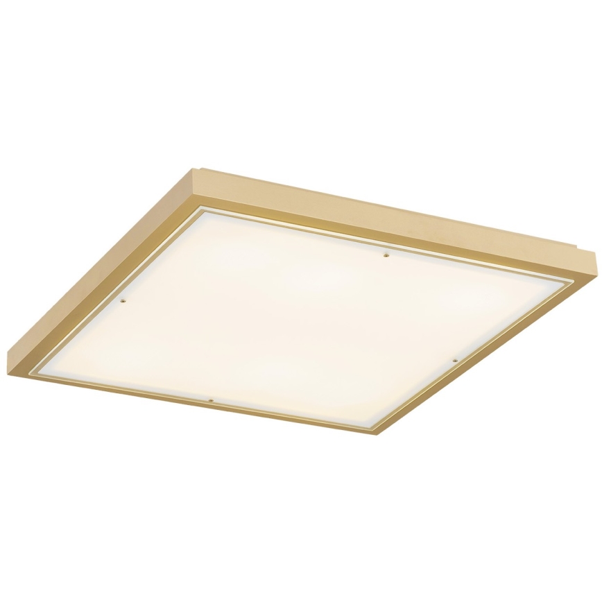 Argon 1802 - Taklampa CARLSON 4xE27/15W/230V 39x39 cm guld