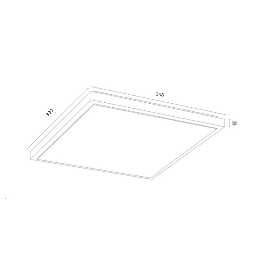 Argon 1802 - Taklampa CARLSON 4xE27/15W/230V 39x39 cm guld