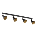 Argon 1817 - Spotlight LUCINDA 4xE14/7W/230V svart