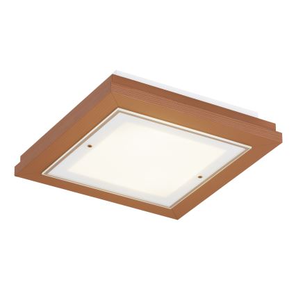 Argon 1867 - Taklampa TABOR 4xE27/15W/230V 42x42 cm i terrakotta