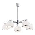 Argon 2087 - Pendelkrona MARBELLA 5xE27/15W/230V skinande krom