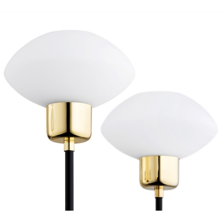 Argon 2128 - Taklampa RAVELLO 5xE14/15W/230V svart/guld