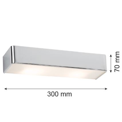 Argon 3074 - Vägglampa RODAN 1xE27/15W/230V