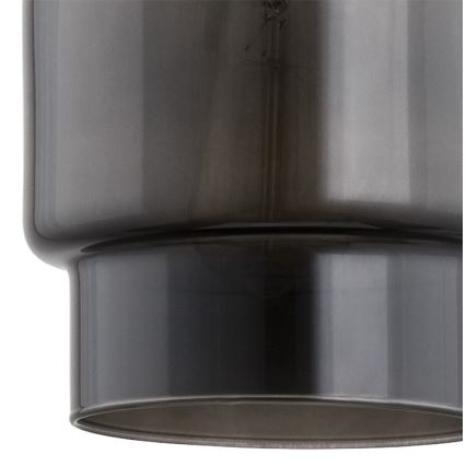 Argon 3270 - Ljuskrona med upphängningsrem NEWA 1xE27/15W/230V svart